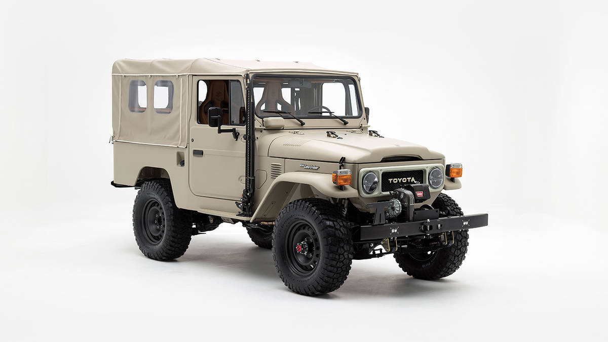 Classic Toyota Land Cruiser Updated | Smays.com